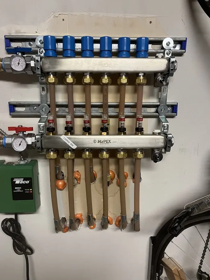 Plumber performing Leak Detection at a residential property in North East